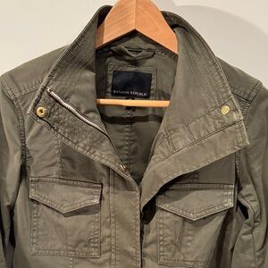 Banana Republic Khaki Utility Jacket